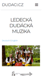 Mobile Screenshot of dudaci.cz