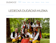 Tablet Screenshot of dudaci.cz